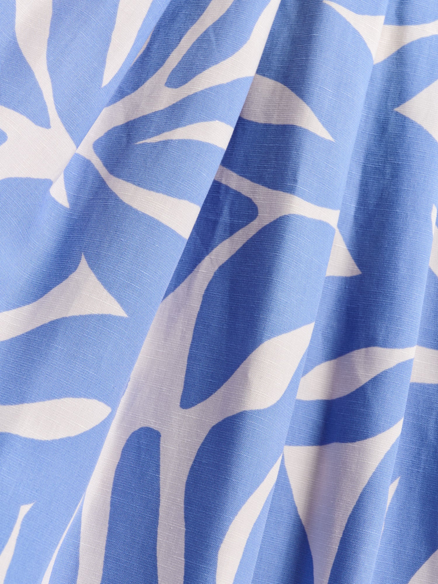 BLUE FOLIAGE MIDI DRESS - Image 6