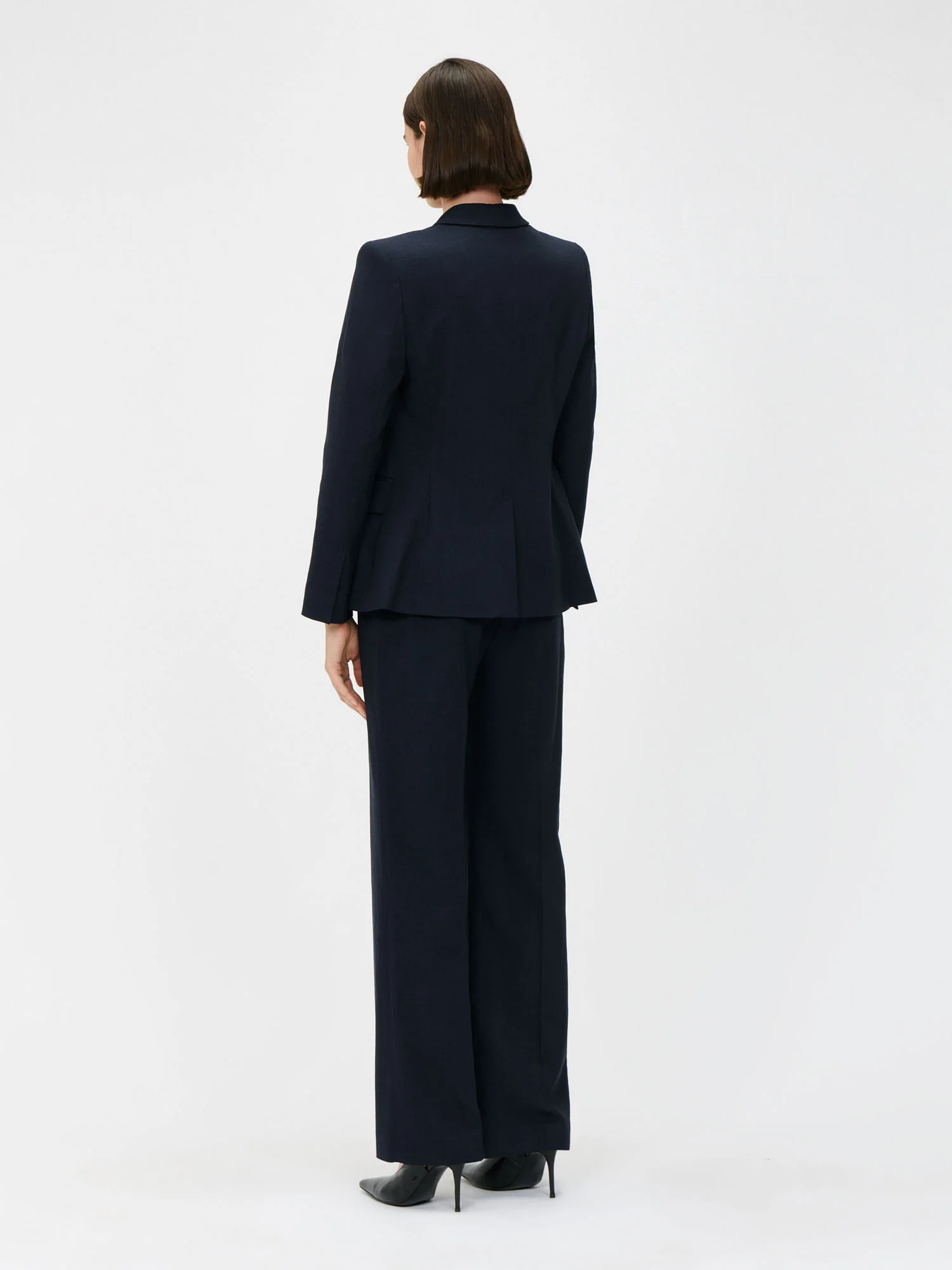 EUROPEAN MELANGE STRAIGHT LEG PANTS - Image 8