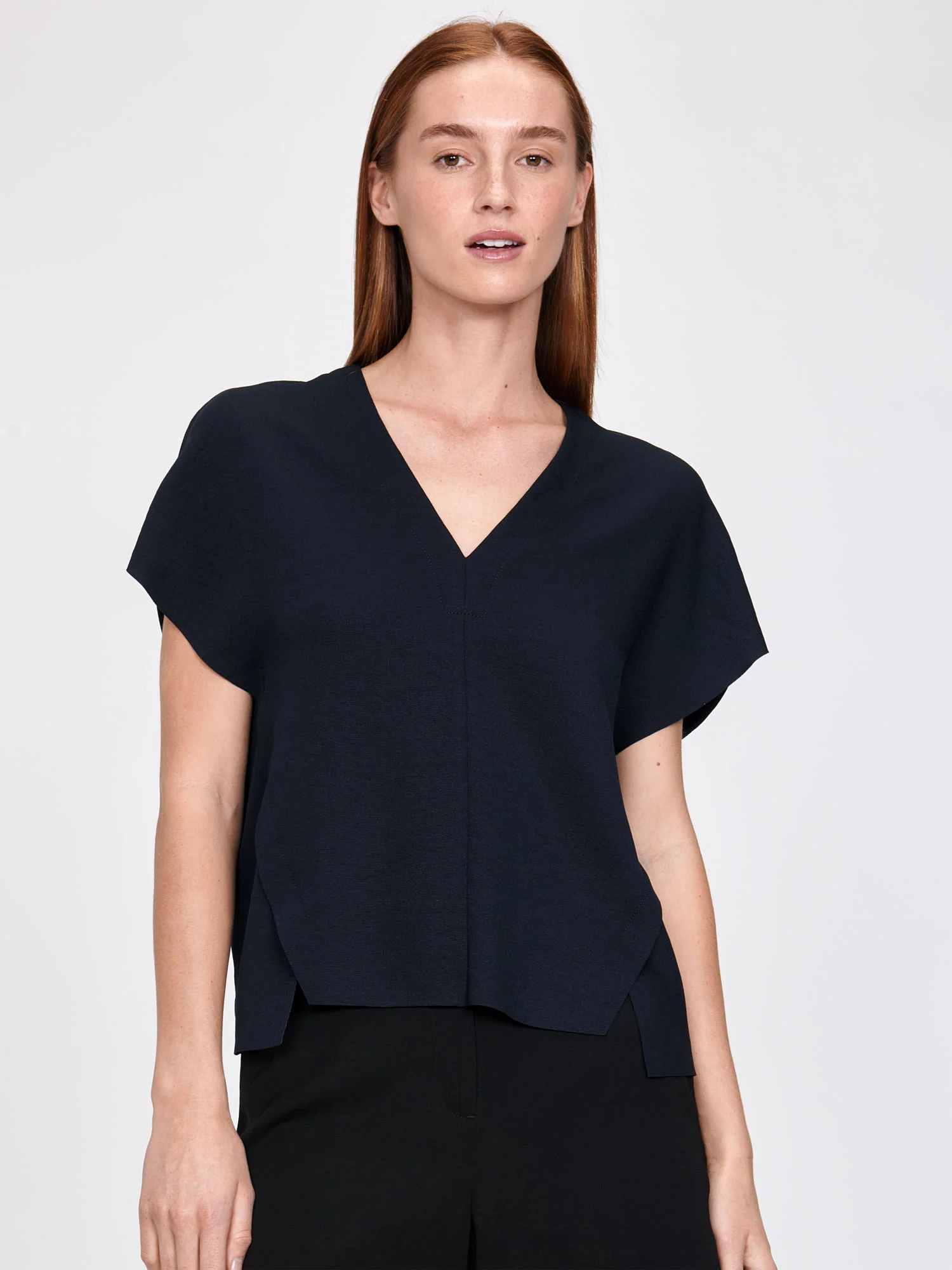 GRAINY TWILL COCOON TOP - Image 6