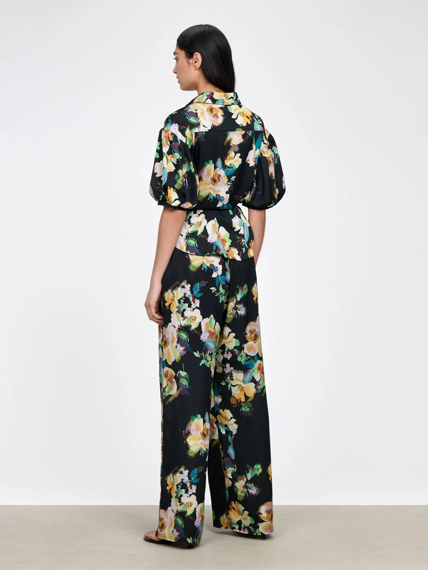 IMPRESSIONIST BLOOMS RELAXED PANT - Image 3
