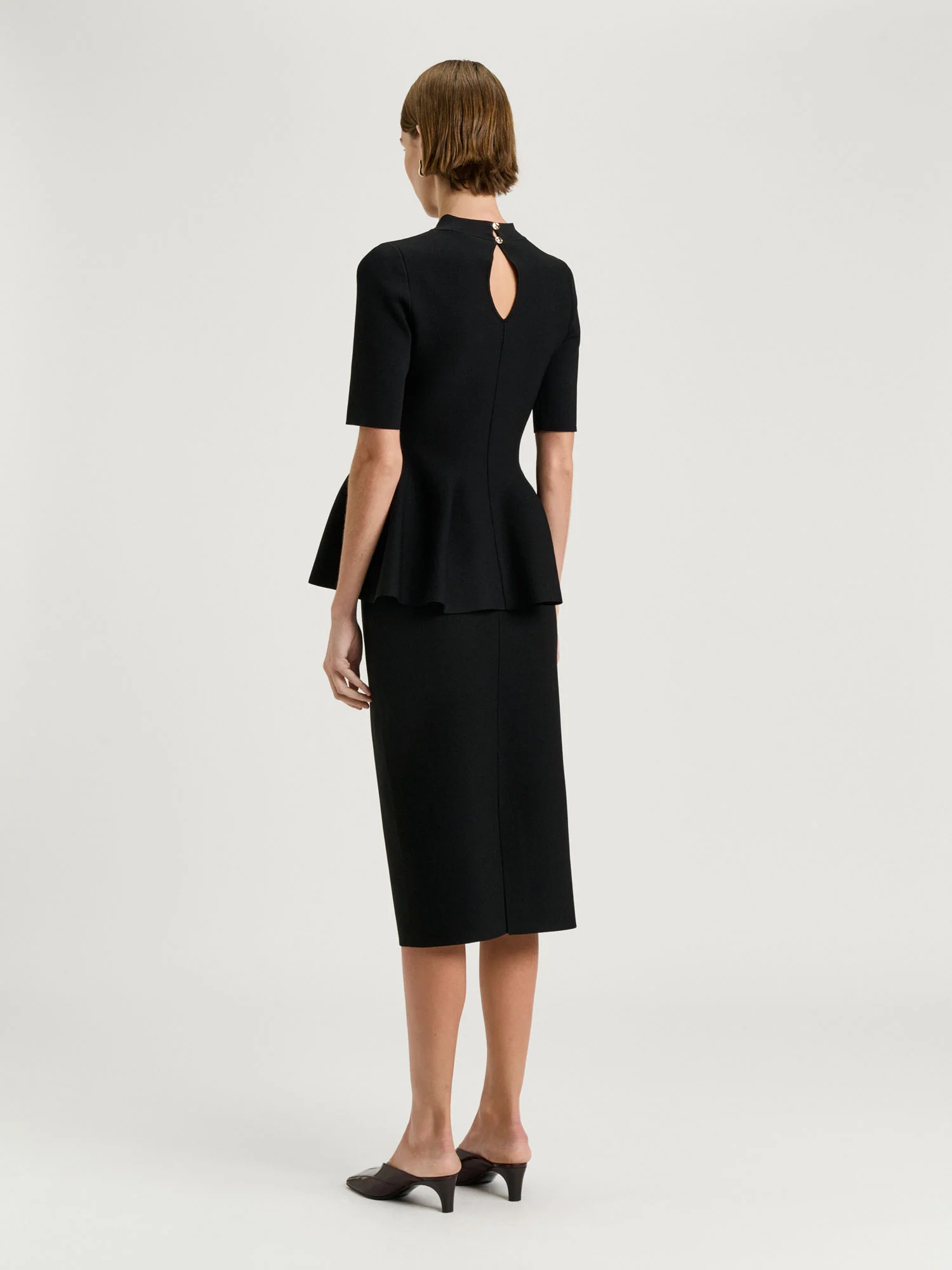 MILANO KNIT PENCIL SKIRT - Image 4