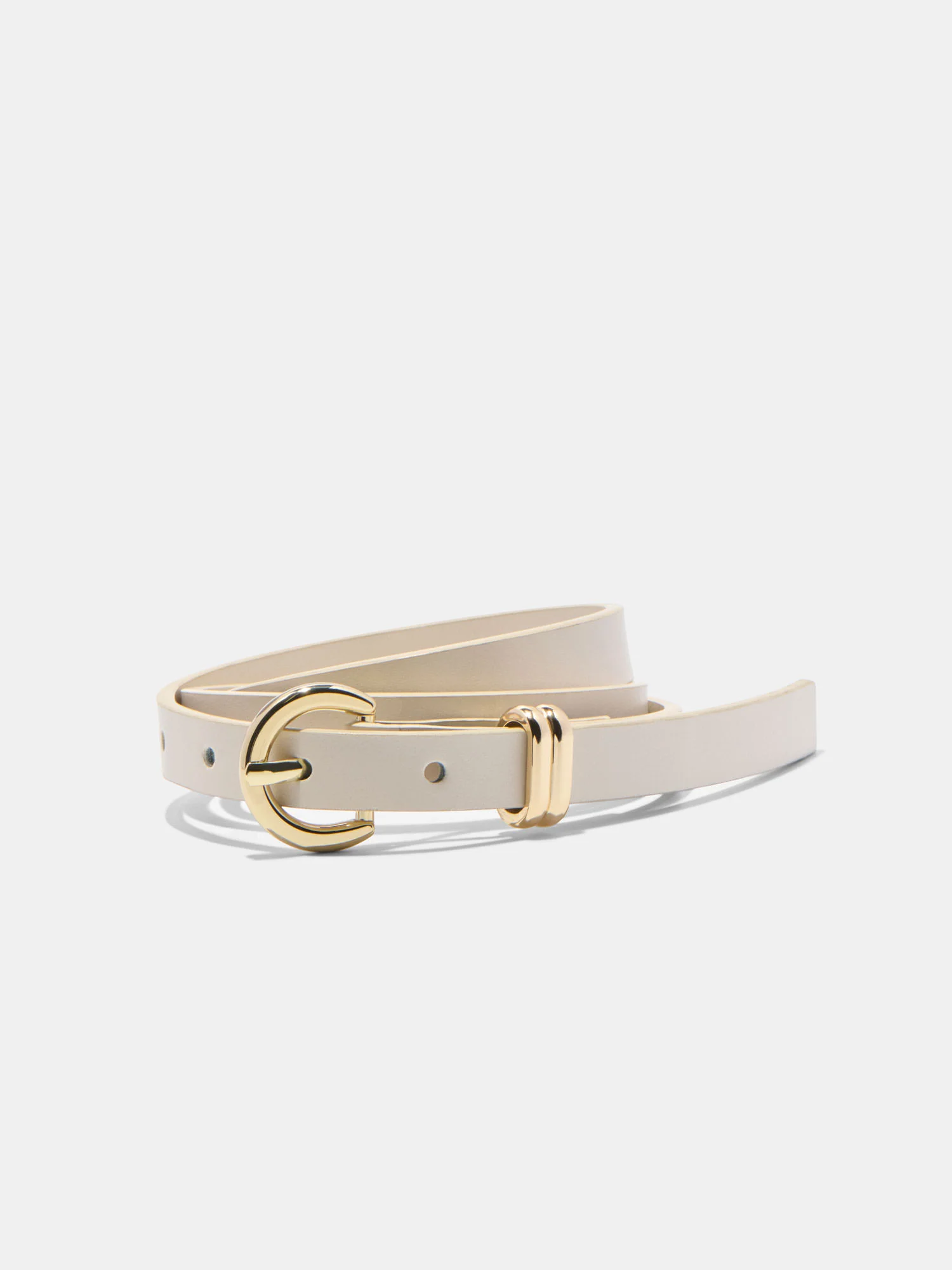 SKINNY LEATHER BELT - Image 3